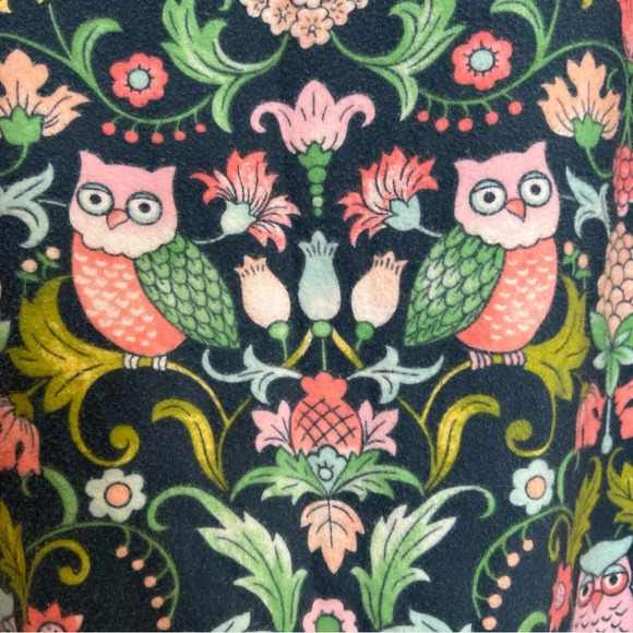 Nick & Nora Owl Pattern Flannel Pajama Set. Size XXL.‎ - Picture 7 of 13